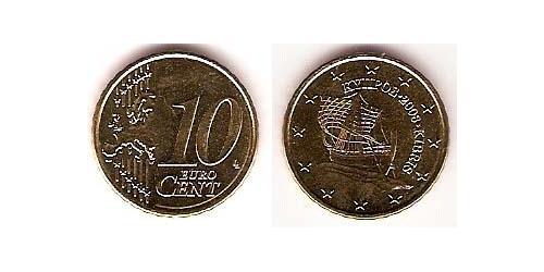 10 Eurocent Chypre (1960 - ) Tin/Aluminium/Cuivre/Zinc 