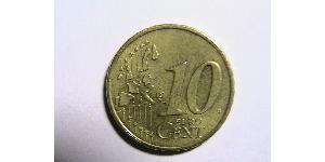 10 Eurocent Repubblica Federale di Germania (1990 - ) Tin/Rame/Alluminio/Zinco 