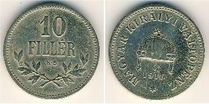 10 Filler Ungarn (1989 - ) Silber 