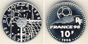 10 Franc Quinta Repubblica francese (1958 - ) Argento 