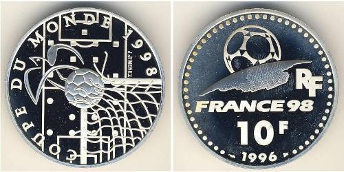 10 Franc Quinta Repubblica francese (1958 - ) Argento 