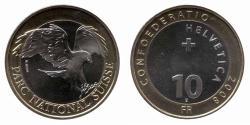 10 Franc Svizzera Bimetal 