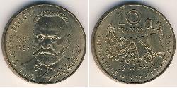 10 Franc Cinquième République (1958 - ) Bronze/Nickel 
