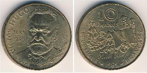10 Franc Cinquième République (1958 - ) Bronze/Nickel 