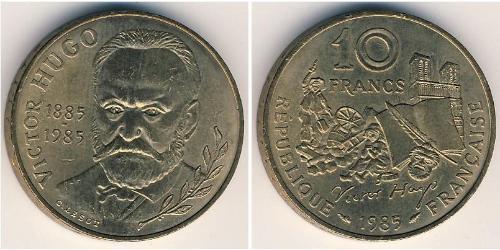 10 Franc Cinquième République (1958 - ) Bronze/Nickel 
