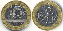 10 Franc Cinquième République (1958 - ) Cuivre/Nickel 