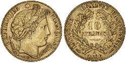 10 Franc Deuxième République (France) (1848-1852) Or 