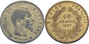 10 Franc Second Empire (1852-1870) Or Napoleon III (1808-1873)