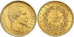 10 Franc Second Empire (1852-1870) Or Napoleon III (1808-1873)