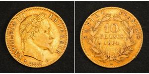 10 Franc Second Empire (1852-1870) Or Napoleon III (1808-1873)