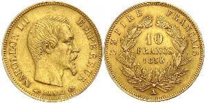 10 Franc Second Empire (1852-1870) Or Napoleon III (1808-1873)