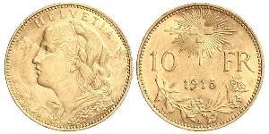 10 Franc Suisse Or 