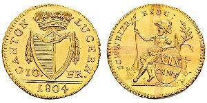 10 Franc Suisse Or 