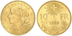 10 Franc Suisse Or 