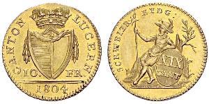 10 Franc Suisse Or 