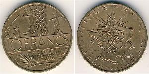 10 Franc Quinta Repubblica francese (1958 - ) Ottone/Nichel 