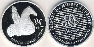 10 Franc Francia Plata 