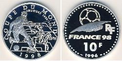 10 Franc Quinta República Francesa (1958 - ) Plata 