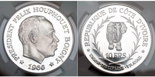 10 Franc Frankreich Silber 
