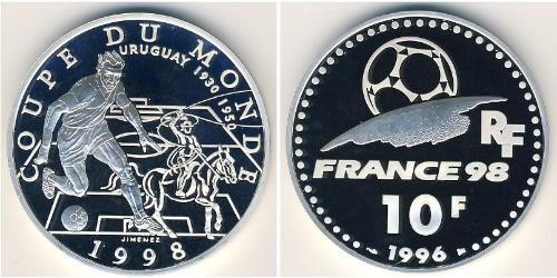 10 Franc Fünfte Französische Republik (1958 - ) Silber 