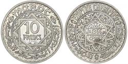 10 Franc Morocco  