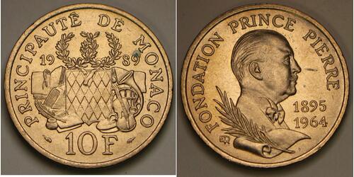 10 Franc 摩纳哥 (1297 - )  