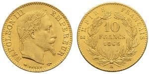 10 Franc 法蘭西第二帝國 (1852 - 1870) 金 拿破仑三世