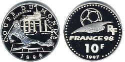 10 Franc 法蘭西第五共和國 銀 