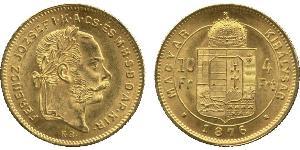 10 Franc / 4 Forint Impero austro-ungarico (1867-1918) Oro Franz Joseph I (1830 - 1916)