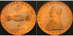 10 Grani Malta (1964 - ) Bronce 