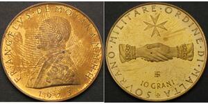 10 Grani Malta (1964 - ) Bronzo 