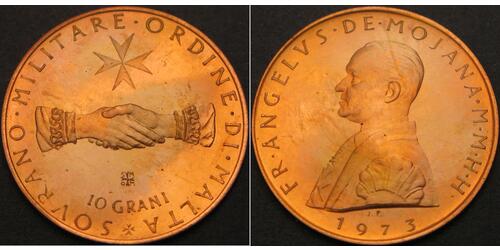 10 Grani Malta (1964 - ) Bronzo 