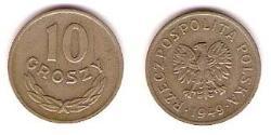10 Grosh Pologne Cuivre/Nickel 
