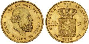 10 Gulden Regno dei Paesi Bassi (1815 - ) Oro 
