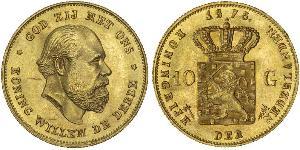 10 Gulden Regno dei Paesi Bassi (1815 - ) Oro 