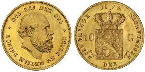 10 Gulden Regno dei Paesi Bassi (1815 - ) Oro 