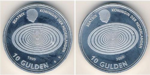 10 Gulden Königreich der Niederlande (1815 - ) Silber 