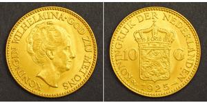 10 Gulden 荷兰王国 金 威廉明娜 (荷兰)