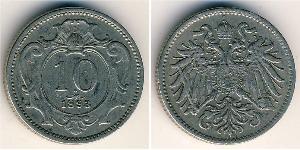 10 Heller Austria-Hungary (1867-1918) Copper/Nickel 