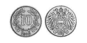 10 Heller Autriche-Hongrie (1867-1918) Cuivre/Zinc/Nickel Franz Joseph I (1830 - 1916)