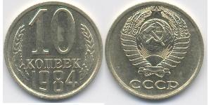 10 Kopeck Unione Sovietica (1922 - 1991) Cuivre/Nickel 