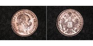 10 Kreuzer Autriche-Hongrie (1867-1918) Argent Franz Joseph I (1830 - 1916)