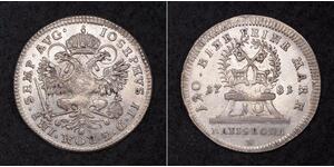 10 Kreuzer Saint-Empire romain germanique (962-1806) Argent 
