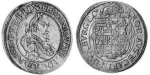 10 Kreuzer Saint-Empire romain germanique (962-1806) Argent 
