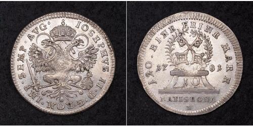 10 Kreuzer Saint-Empire romain germanique (962-1806) Argent 