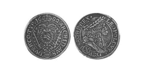 10 Kreuzer Sacro Imperio Romano (962-1806) Plata 