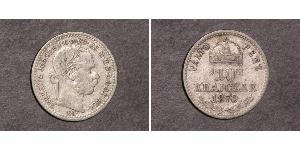 10 Kreuzer Österreich-Ungarn (1867-1918) Silber Franz Joseph I (1830 - 1916)
