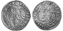 10 Kreuzer Imperial City of Augsburg (1276 - 1803) Silver Charles V, Holy Roman Emperor (1500-1558)
