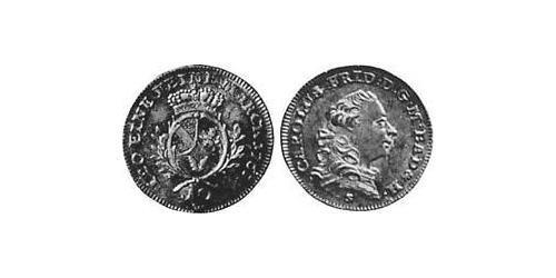 10 Kreuzer Margrave of Baden-Durlach (1535 - 1771) Silver 