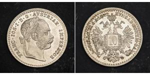 10 Kreuzer 奥匈帝国 (1867 - 1918) 銀 弗朗茨·约瑟夫一世 (1830 - 1916)
